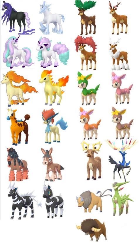 all horse pokemon.